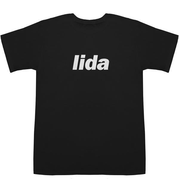 飯田 イイダ Iida T-shirts【Tシャツ】【ティーシャツ】【名前】【なまえ】【苗字】【氏名...