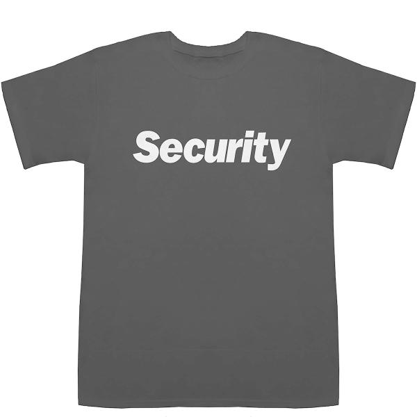 Security セキュリティ T-shirts【Tシャツ】【ティーシャツ】