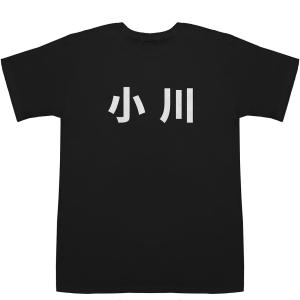 小川 Ogawa T-shirts【Tシャツ】【ティーシャツ】【名前】【なまえ】【苗字】【氏名】｜bass-controll