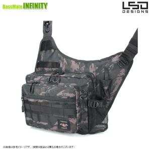 L.S.D. ○LSDデザイン ライトゲームバッグクワトロ コーデュラブラック