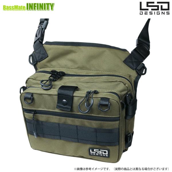 ●LSDデザイン　エギングサイドプロ コーデュラカーキ 【まとめ送料割】