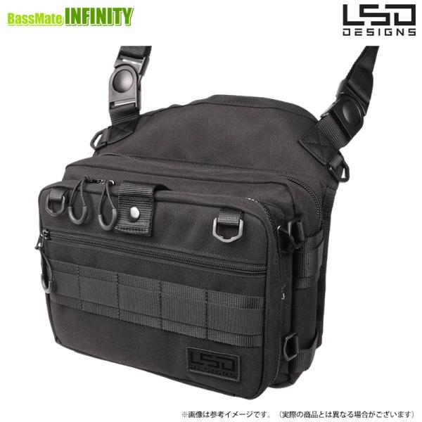 ●LSDデザイン　エギングサイドプロ ネオブラック(ブラックロゴ) 【まとめ送料割】