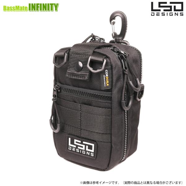 ●LSDデザイン　エギポーチプロダブル コーデュラブラック 【まとめ送料割】