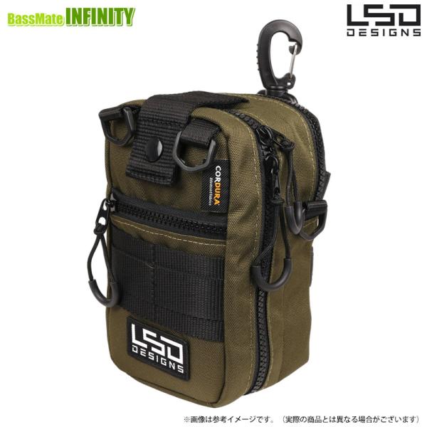 ●LSDデザイン　エギポーチプロダブル コーデュラカーキ 【まとめ送料割】