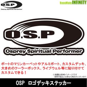 OSP　ロゴデッキステッカー 【まとめ送料割】【pt10】｜bass-infinity