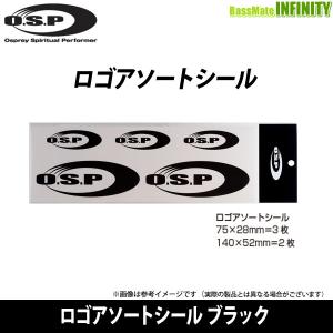 OSP　ロゴアソートシール ブラック 【メール便配送可】 【まとめ送料割】【pt10】｜bass-infinity