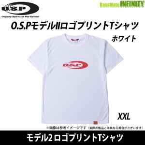 OSP　モデル2 ロゴプリントTシャツ XXL (ホワイト) 【メール便配送可】 【まとめ送料割】【23sa】【pt10】｜bass-infinity