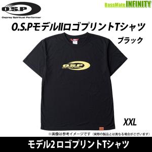 OSP　モデル2 ロゴプリントTシャツ XXL (ブラック) 【メール便配送可】 【まとめ送料割】【23sa】【pt10】｜bass-infinity