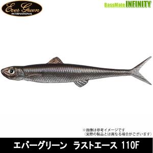 ●【Feco】エバーグリーン EVERGREEN　FACT ファクト ラストエース 110F 【メール便配送可】 【まとめ送料割】｜bass-infinity