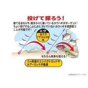 ●がまかつ 簡単堤防ちょい投げ カワハギ仕掛 ...の詳細画像2