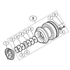 シマノ（SHIMANO） ○シマノ 15 ツインパワー C2000S (033642)用 純正