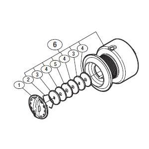 シマノ（SHIMANO） ○シマノ 13ステラSW 5000XG(030641)用 純正標準