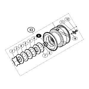 シマノ（SHIMANO） ○シマノ 13ステラSW 5000XG(030641)用 純正標準