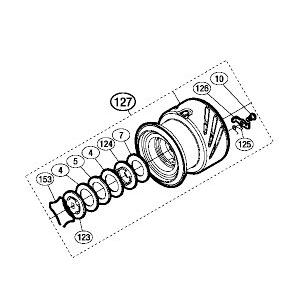 ●シマノ　16 ストラディックCI4+ 4000XGM (034953)用 純正標準スプール (パー...