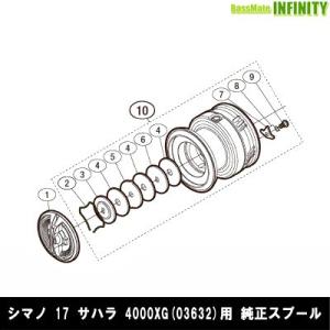シマノ（SHIMANO） ○シマノ 13ステラSW 4000XG(030627)用 純正標準