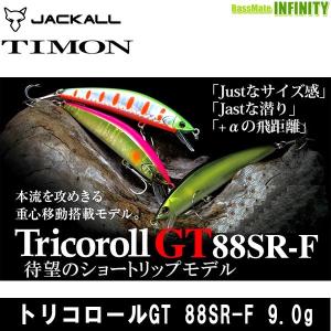 JACKALL（ジャッカル） トリコロールGT 88MD-F パラレルチャート