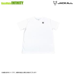 ジャッカル　MVS ドライTシャツ (ホワイト) 【メール便配送可】 【まとめ送料割】｜bass-infinity