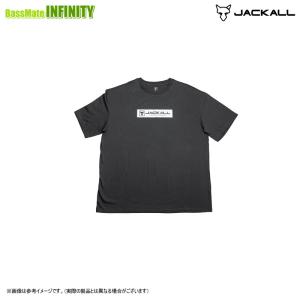 ジャッカル　ショートスリーブロゴTシャツ (チャコール) 【メール便配送可】 【まとめ送料割】【24na】｜bass-infinity