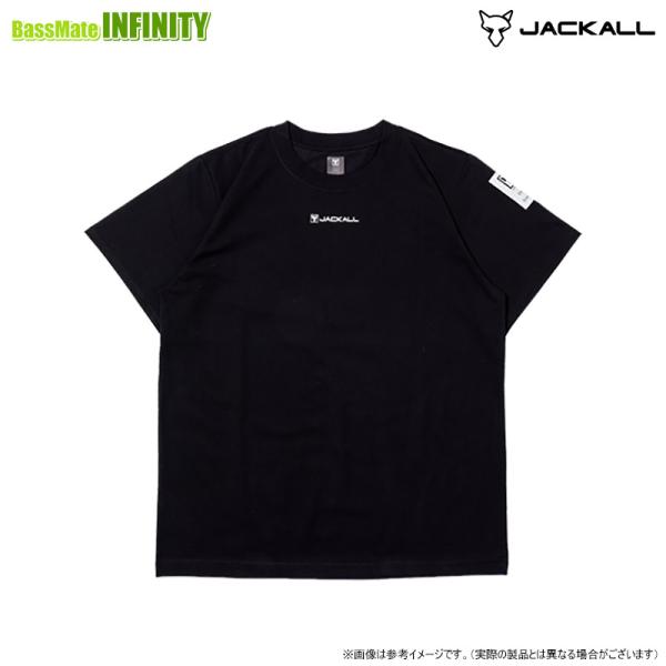 ジャッカル　クールT TS-B003 ブラック 【メール便配送可】 【まとめ送料割】