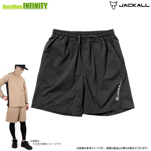 ジャッカル　ドライメッシュハーフパンツ (ブラック) 【メール便配送可】 【まとめ送料割】【26ja...