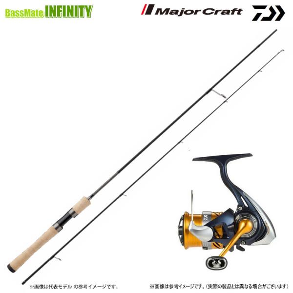 【エリアトラウト(管理釣り場)入門セット】●メジャークラフト　トラパラ AT(エリアトラウト) TP...