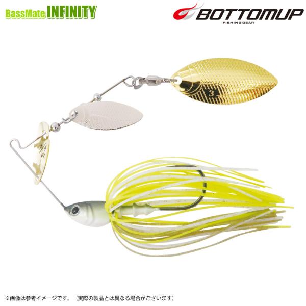 ボトムアップ BOTTOMUP　チビーブル ChiBeeble 3/8oz DW (ダブルウィロー)...