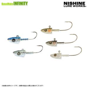 ●ニシネルアーワークス　スメルトヘッド 2/7oz ＃4/0 【メール便配送可】 【まとめ送料割】｜bass-infinity