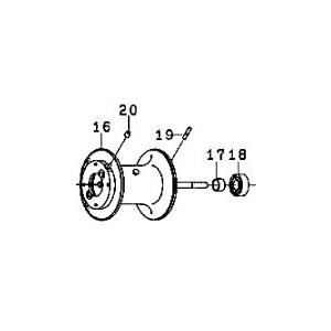 ●ダイワ　イッツICV200(4960652909150)用 純正標準スプール (部品コード1295...