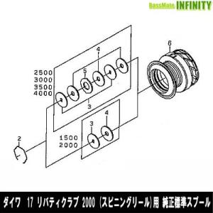 DAIWA（ダイワ） ○ダイワ 23 エアリティ LT2500S-XH(4550133110603)用
