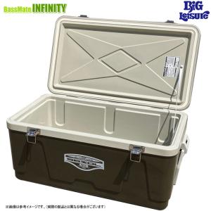 ●ビッグレジャークーラー 56L 保冷力抜群大容量クーラーボックス オリーブドラブ｜bass-infinity