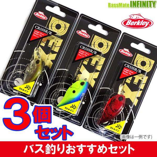 【在庫限定35％OFF】バークレイ　DEX CR55SR／R クランクベイト シャローランナー ラト...