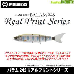 【送料無料】マドネス MADNESS　バラム 245 リアルプリントシリーズ 【まとめ送料割】｜bass-infinity