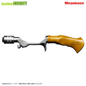 メガバス　パガーニ トラッド ビンテージシルバー＆メープルウッドグリップ 【まとめ送料割】｜bass-infinity