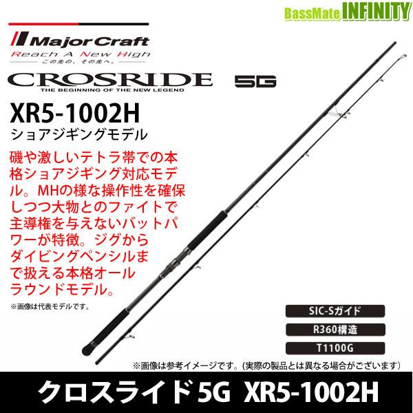 ●【特別価格21％OFF】メジャークラフト　クロスライド 5G XR5-1002H ショアジギングモ...