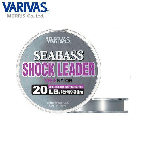 ●バリバス　シーバス ショックリーダー VEP-Fナイロン 30M (22-30LB) 【メール便配...