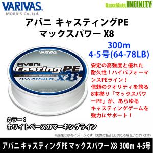 VARIVAS（バリバス） アバニ キャスティングPE マックスパワー X8 300m