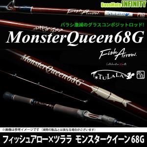 フィッシュアロー×ツララ TULALA　Monster Queen モンスタークイーン 68G｜bass-infinity