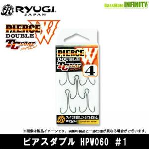 ●リューギ Ryugi　ピアスダブル HPW060 ＃1 【メール便配送可】 【まとめ送料割】｜bass-infinity