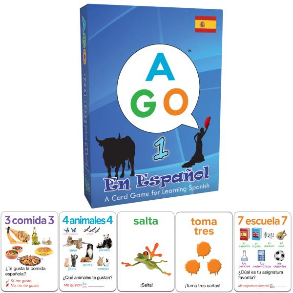 AGO En Espanol レベル1 スペイン語学習版 カードゲーム