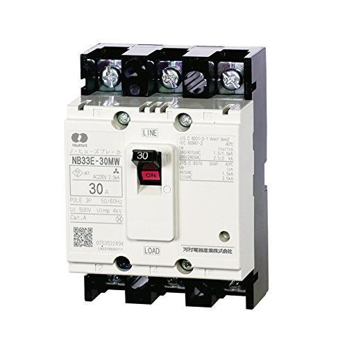 河村電器 分電盤用ノーヒューズブレーカ NB32E10MW