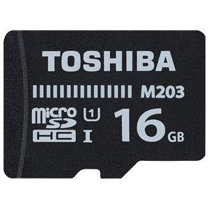 東芝 microSDカード16GB MU-J016GX