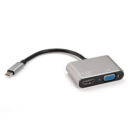 センチュリー USB Type-C to HDMI/VGA 変換アダプター CCA-UCHDVGA-...
