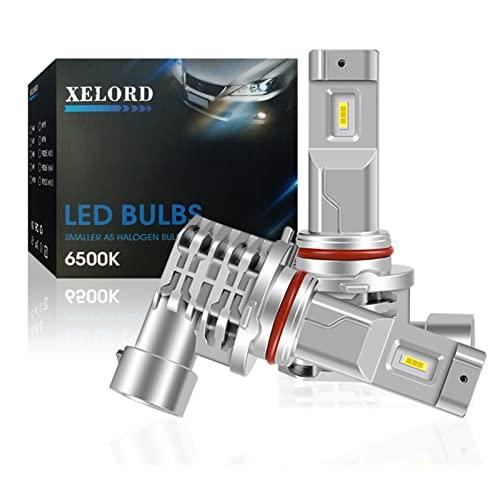 XELORD HB3 led ハイビーム ヘッドライト 一体型 ファンレス HB3 9005 LED...