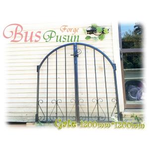 ☆新春クリアランスSALE！☆ アイアン 門扉付 アーチ メタル ガーデン