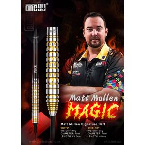 ダーツ バレル ONE80 Matt Mullem STEEL ワンエイティ マット・ミューレン選手モデル スティール｜bat-store