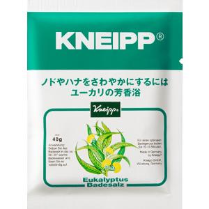 クナイプ【KNEIPP】バスソルト ユーカリの香り　40ｇ｜bath-sarasa