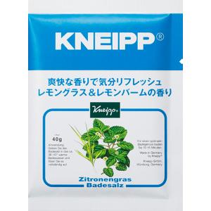 クナイプ【KNEIPP】バスソルト レモングラス＆レモンバームの香り　40ｇ｜bath-sarasa