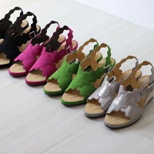 サンダル レディース 痛くない 幅広 甲高 外...の詳細画像1