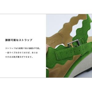 サンダル レディース 痛くない 幅広 甲高 外...の詳細画像5
