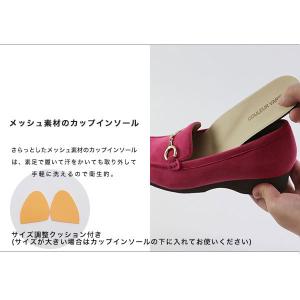 ローファー レディース 3e幅 甲高 幅広 外...の詳細画像5